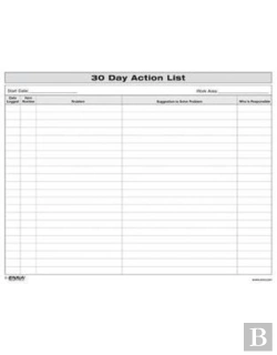 Bertrand.pt - 30 Day Action List
