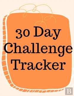 Bertrand.pt - 30 Day Challenge Tracker.Habits Are The Most Important When It Comes To Live A Happy And Fulfilled Life, This Is The Perfect Tracker To Start New Habits