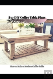 $30 Diy Coffee Table Plans