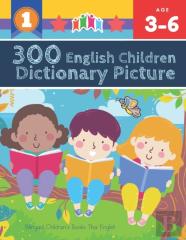 300 English Children Dictionary Picture. Bilingual Children'S Books Thai English