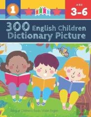 300 English Children Dictionary Picture. Bilingual Children'S Books Welsh English