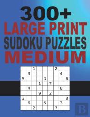 300+ Large Print Sudoku Puzzles Medium