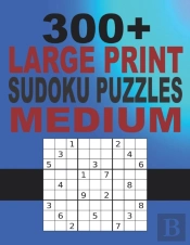 300+ Large Print Sudoku Puzzles Medium
