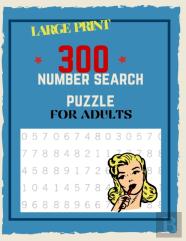 300 Number Search Puzzle For Adults