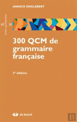 Bertrand.pt - 300 Qcm De Grammaire Française (3e Édition)