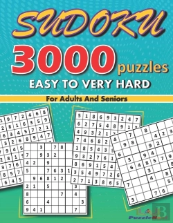 Bertrand.pt - 3000 Sudoku Puzzles For Adults And Seniors Easy To Very Hard