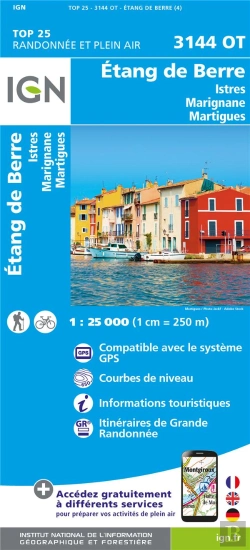 Bertrand.pt - 3144ot : Étang De Berre ; Istres Marignane Martigues (4e Édition)
