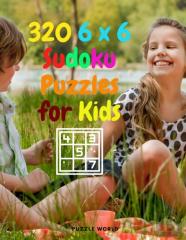 320 6 X 6 Sudoku Puzzles For Kids