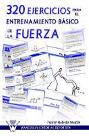 320 Ejercicios Para El Entrenamiento Basico De La Fuerza
