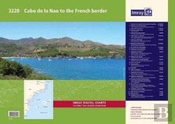 Bertrand.pt - 3220 Cabo De La Nao To The French Border Chart Pack Wiro-Bound