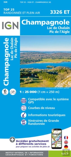 Bertrand.pt - 3326et : Champagnole ; Lac De Chalain Pic De L'Aigle (4e Édition)