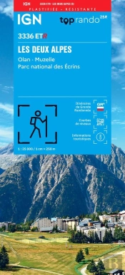 3336etr : Les Deux Alpes ; Olan, Muzelle, Parc National Des Écrins (3e Édition)