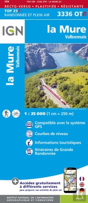 3336otr : La Mure ; Valbonnais (2e Édition)