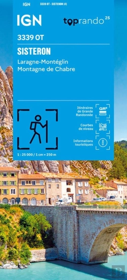 Bertrand.pt - 3339ot : Sisteron ; Laragne-Montéglin, Montagne De Chabre (4e Édition)