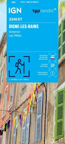 Bertrand.pt - 3340et : Digne-Les-Bains ; Sisteron, Les Mées (5e Édition)