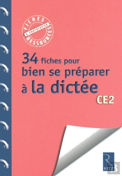 Bertrand.pt - 34 Fiches Pour Bien Se Préparer À La Dictée ; Ce2