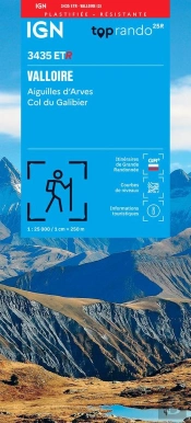 3435etr : Valloire ; Aiguilles D'Arves, Col Du Galibier (3e Édition)