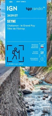 3439et : Seyne ; Chabanon, Le Grand Puy, Tête De L'Estrop (5e Édition)