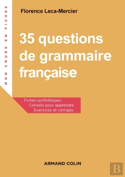 Bertrand.pt - 35 Questions De Grammaire Française ; Exercices Et Corrigés (2e Édition)
