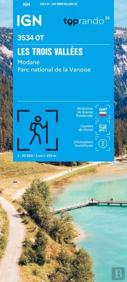 Bertrand.pt - 3534ot : Les Trois Vallées ; Modane, Parc National De La Vanoise (6e Édition)