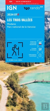 3534otr : Les Trois Vallées ; Modane, Parc National De La Vanoise (3e Édition)