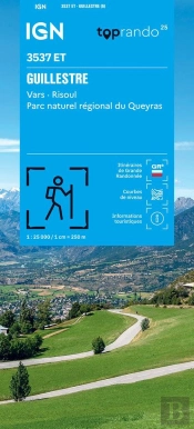 3537et : Guillestre ; Vars, Risoul, Pnr Du Queyras (6e Édition)