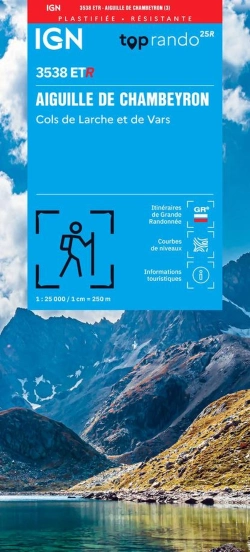 Bertrand.pt - 3538etr : Aiguille De Chambeyron ; Cols De Larche Et De Vars (3e Édition)