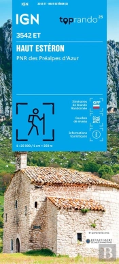 3542et : Haut Estéron ; Préalpes De Grasse, Pnr Du Verdon (5e Édition)
