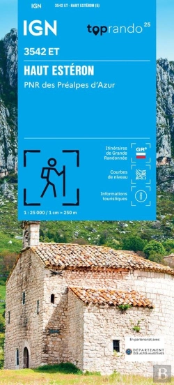 Bertrand.pt - 3542et : Haut Estéron ; Préalpes De Grasse, Pnr Du Verdon (5e Édition)