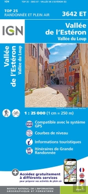 3642et : Vallée De L'Estéron ; Vallée Du Loup (5e Édition)