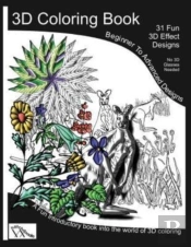 3d Coloring Book: 3d-Shaded Coloring Pag