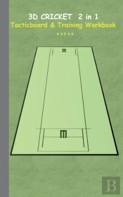 3d Cricket 2 In 1 Tacticboard And Training Book