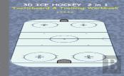 3d Ice Hockey 2 In 1 Tacticboard And Training Book
