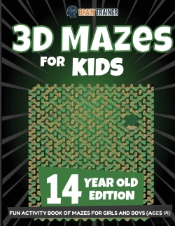 Bertrand.pt - 3d Mazes For Kids 14 Year Old Edition - Fun Activity Book Of Mazes For Girls And Boys (Ages 14)