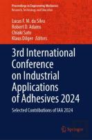 3rd International Conference On Industrial Applications Of Adhesives 2024
