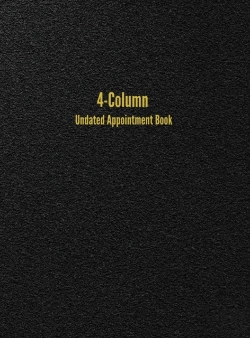 Bertrand.pt - 4-Column Undated Appointment Book