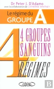 4 Groupes Sanguins, 4 Regimes ; Le Regime Du Groupe A 