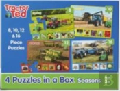 4 Puzzles In A Box - Tractor Ted