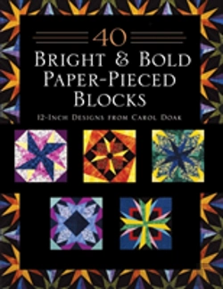 Bertrand.pt - 40 Bright & Bold Paper-Pieced Blocks
