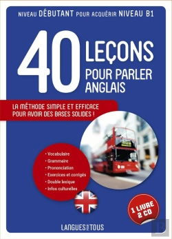 Bertrand.pt - 40 Leçons Pour Parler Anglais ; L'Anglais Pour Tous