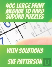 400 Large Print Medium To Hard Sudoku Puzzles