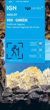 4151ot : Vico, Cargèse ; Golfe De Sagone, Parc Naturel Régional De Corse (5e Édition)