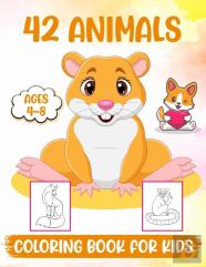 42 Animals Coloring Book For Kids
