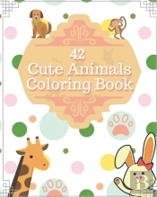 42 Cute Animals Coloring Book