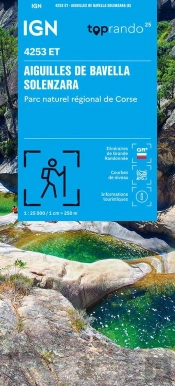 4253et : Aiguilles De Bavella, Solenzara ; Parc Naturel Régional De Corse (6e Édition)