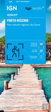 4254et : Porto-Vecchio ; Parc Naturel Régional De Corse (6e Édition)