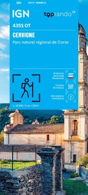 4351ot : Cervione ; Parc Naturel Régional De Corse (5e Édition)