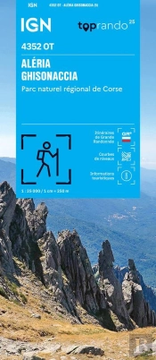 4352ot : Aléria Ghisonaccia ; Parc Naturel Régional De Corse (5e Édition)