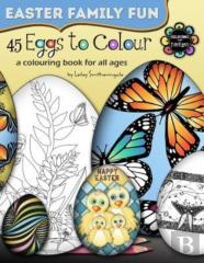 45 Eggs To Colour - Easter Colouring - Easter Family Fun