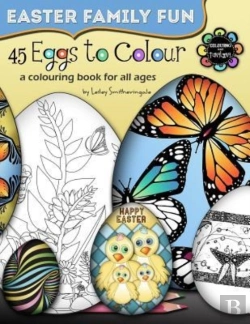 Bertrand.pt - 45 Eggs To Colour - Easter Colouring - Easter Family Fun